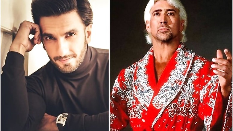 Ranveer Singh Cracks up Seeing Nicolas Cage as WWE's Ric Flair, Pic Courtesy John Cena