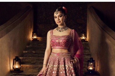 Sara Tendulkar’s Pink Lehenga with Floral Motifs is a Must-Have this Wedding Season