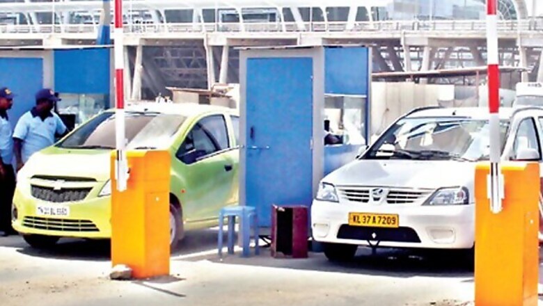 Parking toll booths moved at Chennai airport