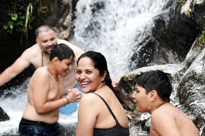Another day, Another Trek: Anasuya Bharadwaj Unwinds Amid Nature With Family